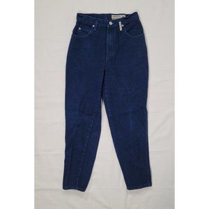 Sasson Vintage Ultra High Rise Dark Wash Mom Jeans